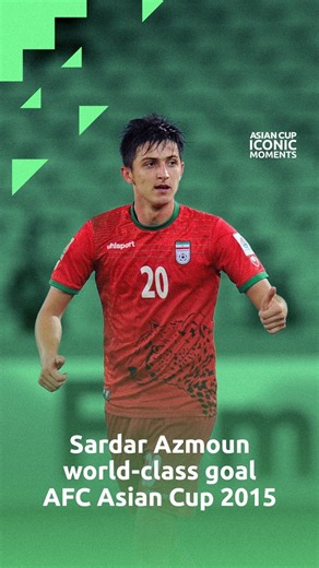 Azmoun’s wonder goal against Qatar! 🇮🇷 | Asian Cup Iconic Moments| 82 days to go! #asiancup2027