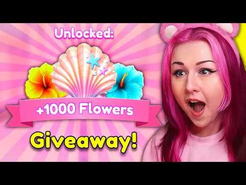 [FREE FLOWERS 🌺] Giving Away MORE FLOWERS CURRENCY & Playing w/ VIEWERS | ROBLOX Dress to Impress