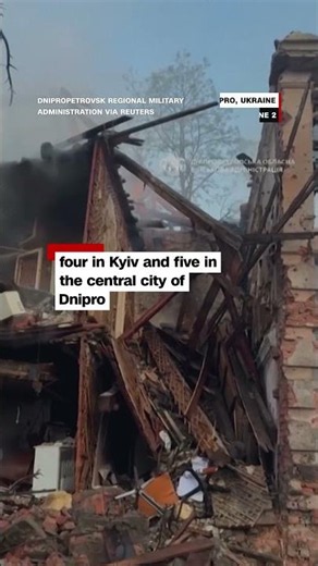 Ukraine hit by large-scale Russian attacks