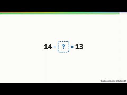 Can You Find the Unknown Addend? Level 1 Subtraction