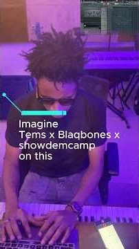 Yo! Imagine #Tems x #BlaqBonez x #Show Dem Camp 🐐 🎸 #musicproducer #beatmaking #afrofusion