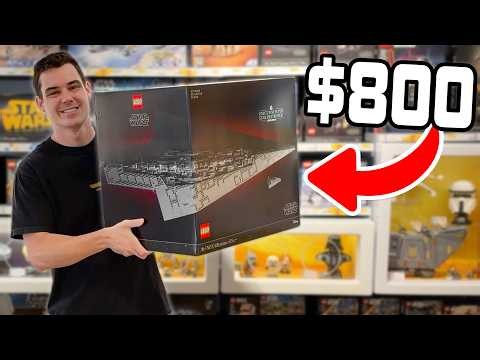 Buying The $800 LEGO Star Wars UCS Super Star Destroyer! - LEGO Store Release Day VLOG!