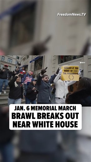 It's January 6 and there is chaos in Washington, D.C. with tensions flaring at a march memorializing the Capitol Riot 💥 | TMZ