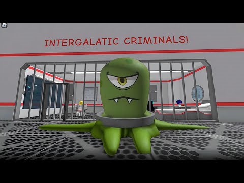 ESCAPE FROM NEW ALIEN OBBY PRISON RUN ROBLOX Gameplay Walkthrough