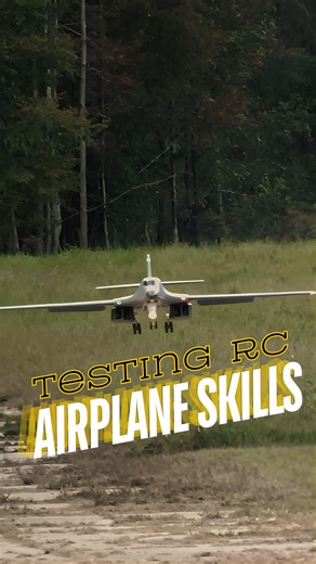 Testing advanced RC airplane flying techniques