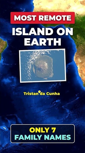 The Most Remote Island on Earth Where People Live (Tristan da Cunha)
