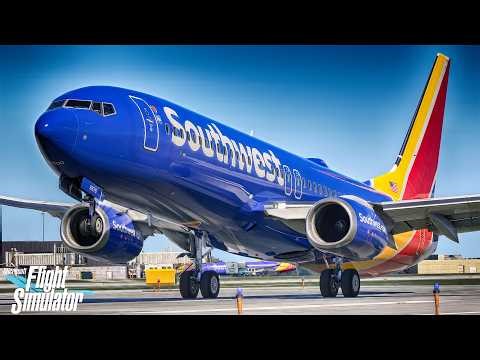 Baltimore to Chicago Boeing 737 Flight | MSFS 2024 Realistic Simulation.
