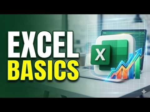 Excel Basics in 7 Minutes | Complete Beginner Tutorial 📊