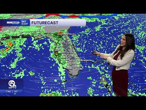 WPTV First Alert forecast for morning of Saturday October 3, 2026