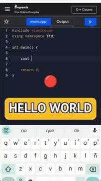 Hello World in C in Just 12 Seconds ⚡ | First C Program | C Programming Tutorial