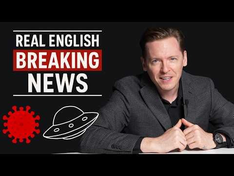 BREAKING NEWS in Easy English 🚨 | Viruses, AI, Elon Musk & UFOs (Comprehensible Input)