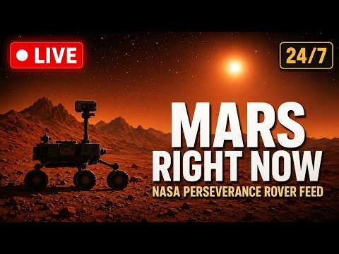 🔴 LIVE NOW: Mars Perseverance Rover 4K | NASA Mars Images | Jezero Crater | 24/7
