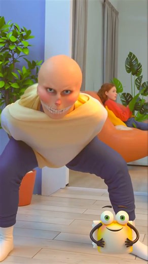 The scariest monster mask prank ever! 👹😱 #pranks #funny