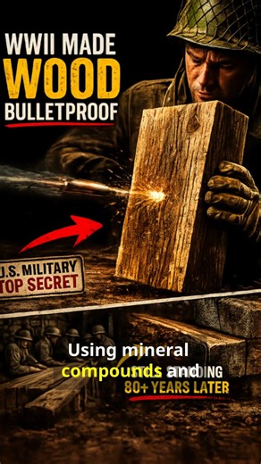 This WWII Wood Was Actually Bulletproof #ww2 #history #discovery