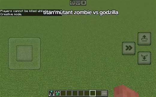 Minecraft Godzilla vs Titan Mutant Zombie – Epic Battle Mod