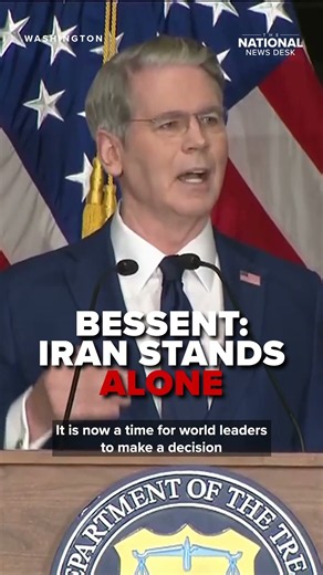 Bessent Gives World Leaders a CHOICE: U.S. or Iran