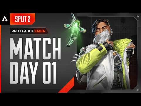 ALGS Year 6 Split 2 Pro League | Match Day 1 | EMEA | Group A vs B | Apex Legends