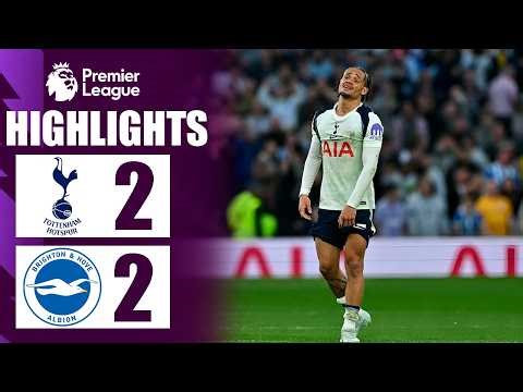 Tottenham vs Brighton 2-2 Highlights | Premier League 2025/26