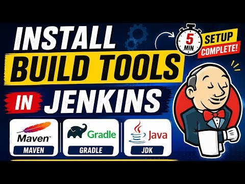 Install Build Tools in Jenkins in 5 Minutes 🚀 | Maven, Gradle Setup Full Guide