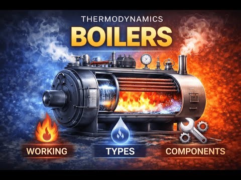 Boiler in Thermodynamics | Complete Explanation/How a Boiler Works? | Thermodynamics