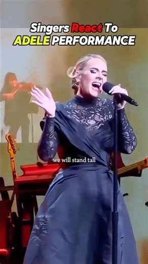 Singers React to ADELE - Skyfall Live🔥❤️‍🔥 #adele