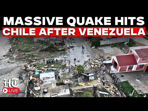 Chile Earthquake LIVE | 5.5 Quake Strikes After Deadly Twin Earthquakes Hit Venezuela
