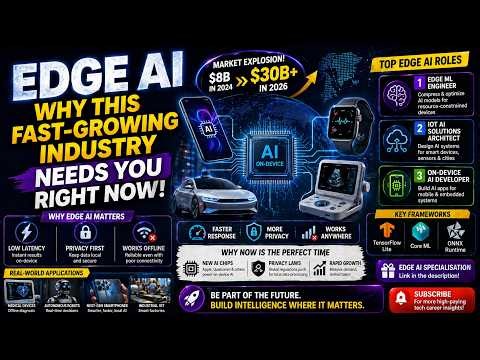 Edge AI: Why This Fast-Growing Industry Needs You Right Now | Uplatz
