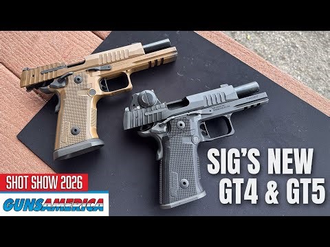 SIG Sauer BRAND NEW GT5 & GT4 2011-- SHOT Show 2026