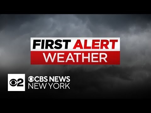 First Alert Weather: Rain all day Saturday in New York - 5/22/26