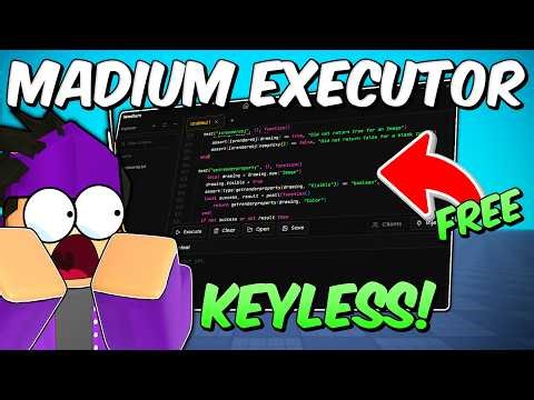 Madium Executor - The BEST Free & Keyless Roblox Executor?!
