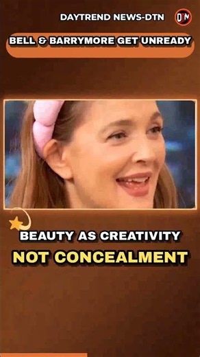 Drew Barrymore and Kristen Bell Remove Makeup Live on TV