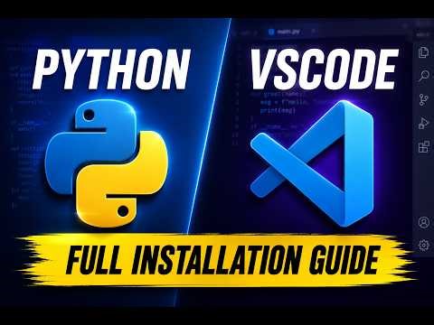 Install Python & VS Code in 4 Minutes (Step-by-Step)