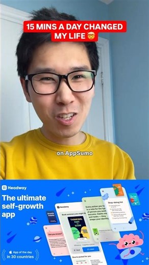 15 Minutes a Day Changed My Life 🤯 Headway on AppSumo