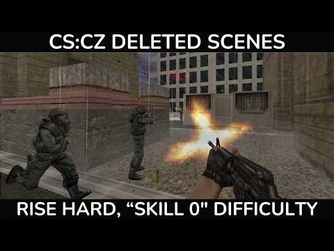 CS:CZ Deleted Scenes - Rise Hard, "Skill 0" Difficulty