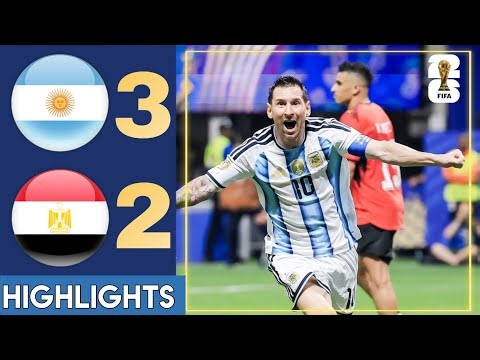 Argentina vs Egypt 2-2 All Goals & Extended Highlights | Yasser Ibrahim Goal 