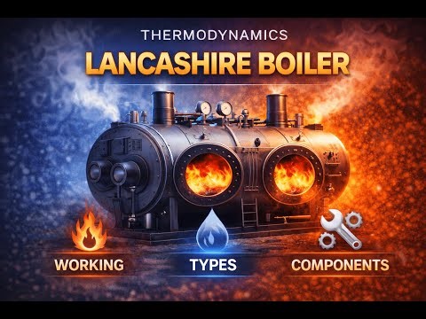 Lancashire Boiler | Construction and Working Principle