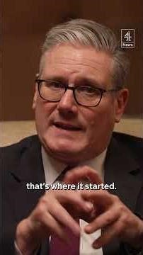 PM Starmer on Trump's 'Board of Peace' and security for Europe