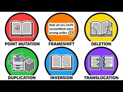 6 Types of Human Mutations