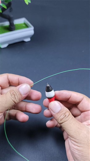 No Stopper Needed! Try This Easy Fishing Float Trick! 🎣