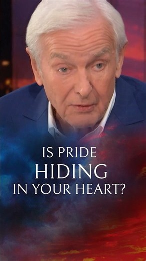 "But pride is an attempt to put something else..."