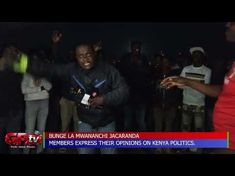 Kenyan Politics 🇰🇪 | Bunge la Mwananchi Jacaranda Speak Out on Development, Corruption & Leadership