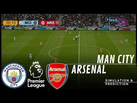 Manchester City vs. Arsenal | Premier League 25/26 | Full Match Simulation/Prediction