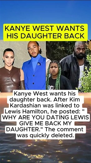 KANYE WEST WANTS HIS DAUGHTER BACK