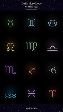 ✨ Daily Horoscope All Signs — April 30, 2026 #Shorts #Horoscope #Astrology