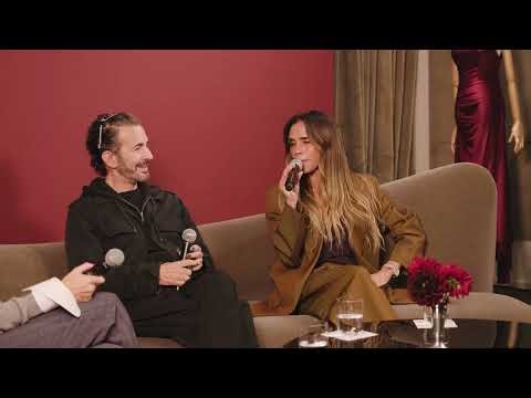An intimate conversation between Marc Jacobs and Victoria Beckham led by Jenna Lyons.