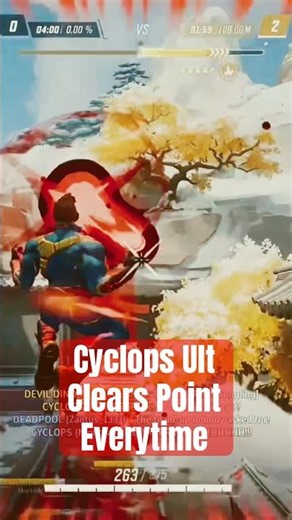 Cyclops Ultimate Clears Points! To me My X-Men #marvelrivals #gaming