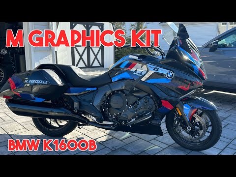 I Transformed My BMW K 1600 B - BMW M Graphics Kit