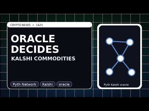 Pyth Network determine Kalshi Contracts as Pyth Network determine Commodity Outcomes