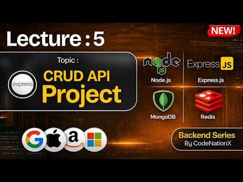 Learn CRUD APIs FAST Part - 2 ⚡ | Express.js Project Without Database | Lecture - 5