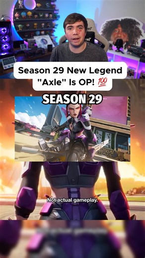 The NEW Legend Axle is OP! #apex #apexlegends #apexseason29 #GamingOnTikTok